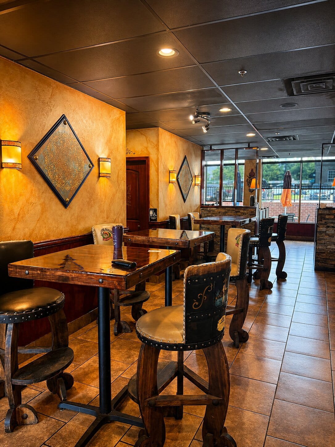 Dining area of Don Papa Grande restaurant